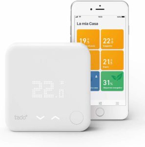 termostato intelligente Tado app cellulare