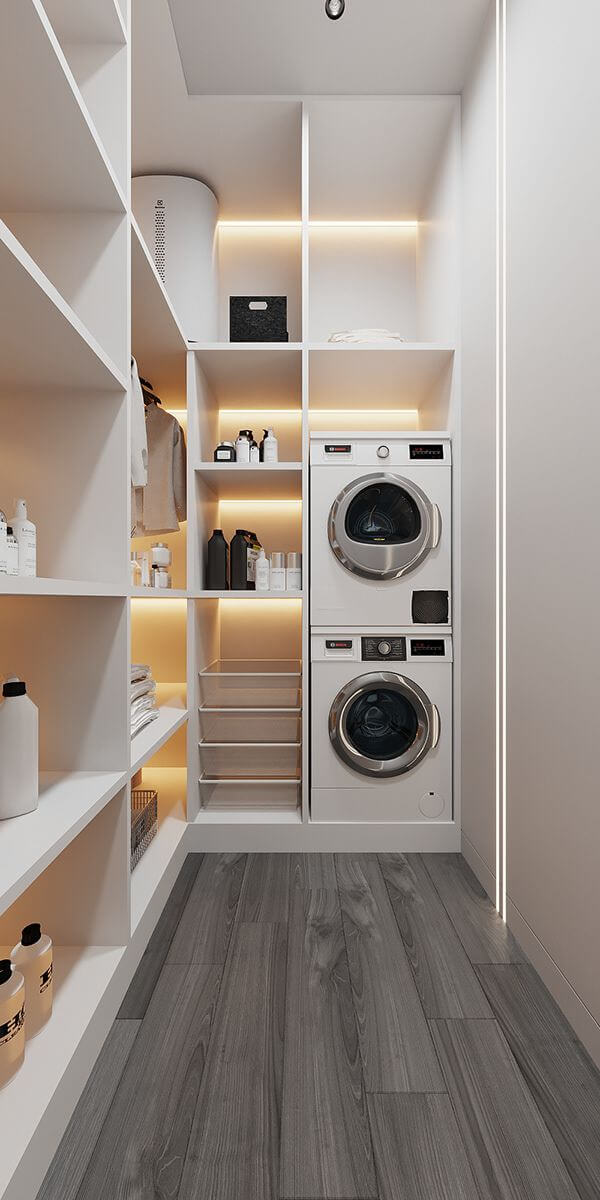 Arredare lavanderia in casa piccola: guida di idee - My Happy Place